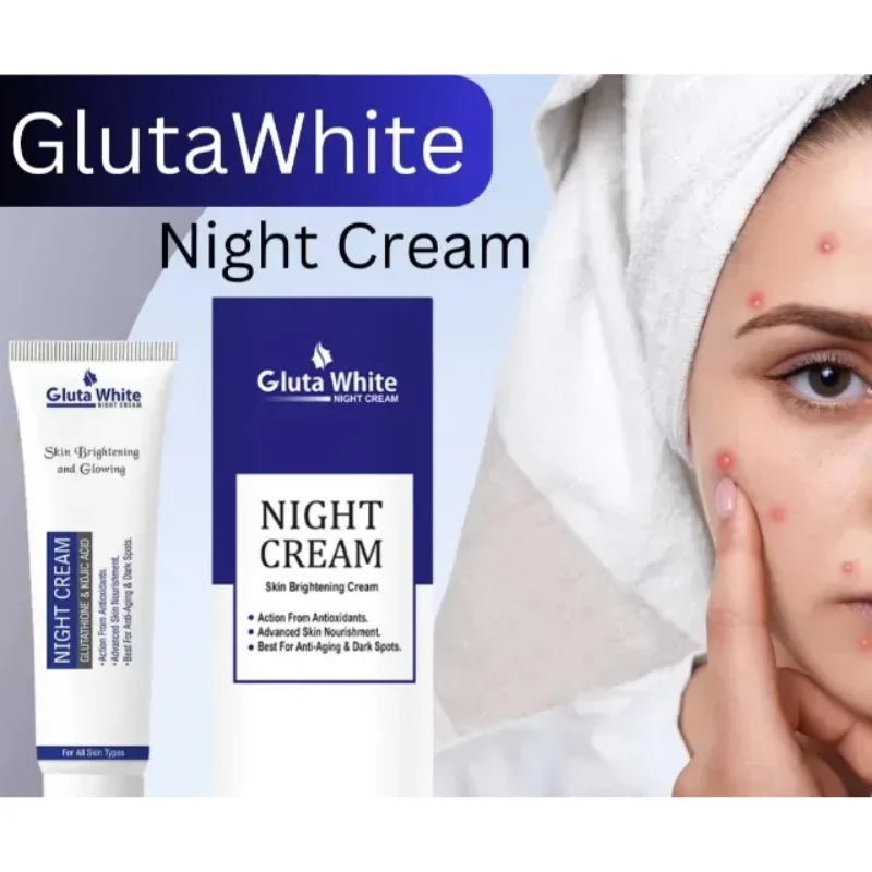 Gluta White Night Cream Tube
